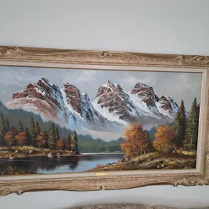 Framed Canvas Painting