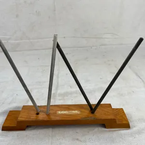 Vintage Crock Stick Turn Box Knife Sharpener
