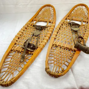 Wooden Vintage Snow Shoes