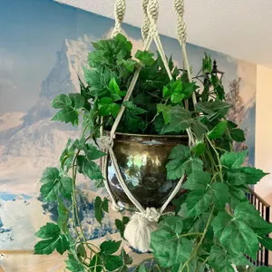 Faux Hanging Plant