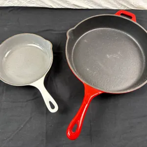 Enameled Cast Iron Pans