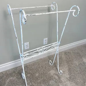 Wire Blanket Rack