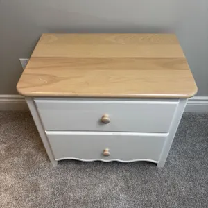 Two-Drawer Nightside table