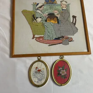 Framed Cross Stitching