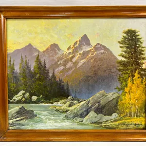 Framed Print - Artist Robert Wood