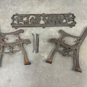 Cast Iron Children's Bench