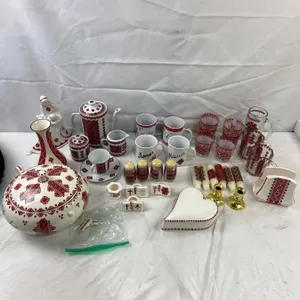 Ukrainian Dish and Glassware Lot
