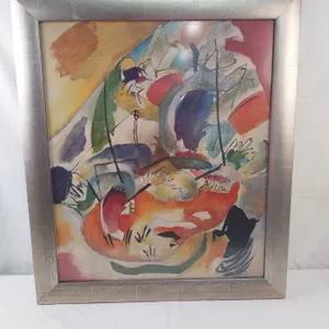 Framed Abstract Artwork