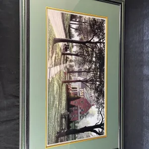 "Morning Stroll" Framed Print