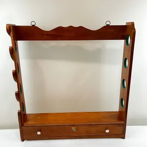 Vintage Wooden Gun Rack