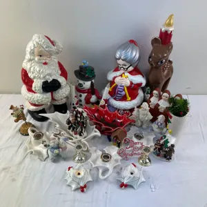 Christmas Ceramic Sculptures