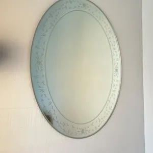 Etched Wall Mirror