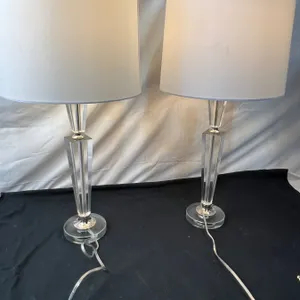 Clear Base Table Lamps