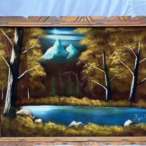 Framed Felt Art