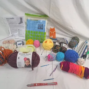 Assorted Knitting Supplies