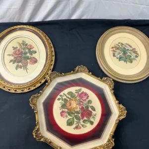 3D Framed Needle Work Floral