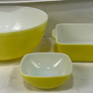 Yellow Pyrex Bowls