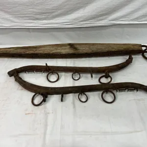 Metal Collars and Hitch Lot