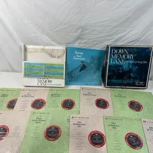 10 LP's Box Set - Down Memory Lane
