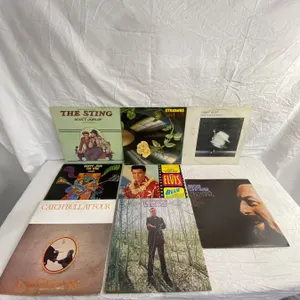 8 LP's featuring The Who, Elvis, Cat Stevens, Strawbs, Scott Joplin