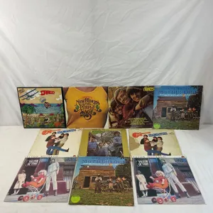 9 LP's featuring The Monkees, Elton Motello, Motherlode