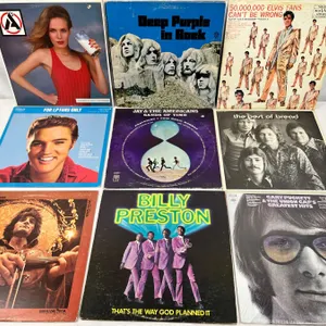 9 Lp's Featuring Bread, Deep Purple in Rock, Billy Preston