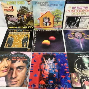 9 Lp's Featuring Toto, Paul McCartney, Jonny Bond