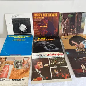 9 LP's Featuring The Guess Who, Robert Plant