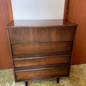 Mid Century Tall Boy Dresser