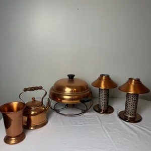 Copper Style Kitchen and Décor Lot