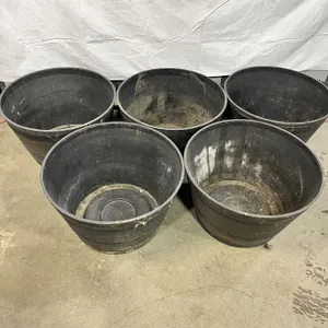 Five 20" Planter Pots