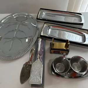 Stainless Steel & Brass Lot