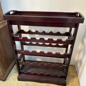 Wine Rack & Serving Tray