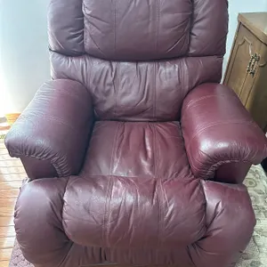 Faux Leather Recliner
