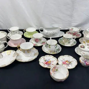 Assorted Cups and Saucers