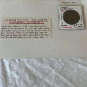 1837 1/2 Penny "Habitant" Bank of Montreal