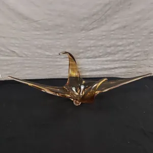 Decorative Amber Art Glass