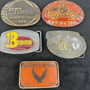 Assorted Belt Buckle Lot