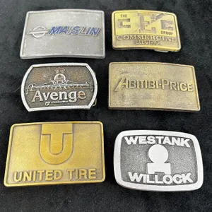 Assorted Belt Buckle Lot