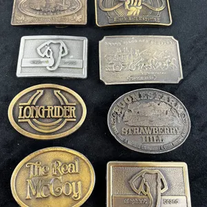 Assorted Belt Buckle Lot