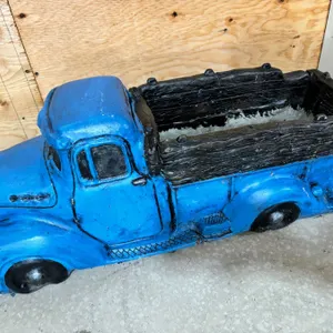 Western Statue Concrete Truck Planter