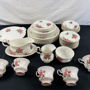 Royal Albert Prairie Rose China Set