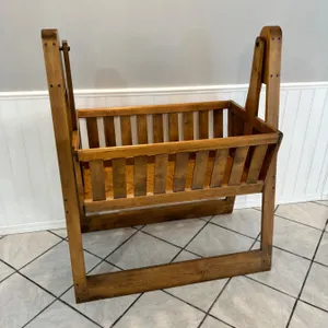 Wooden Rocking Cradle