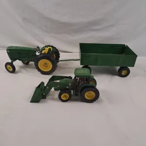 Die Cast Tractors with Wagon