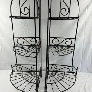 Metal Corner Shelves