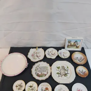 Assortment of Decorative Plates