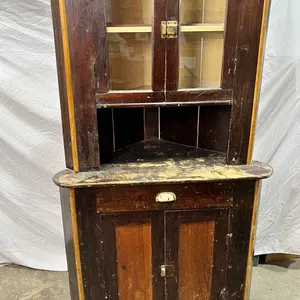 Antique Corner Cabinet