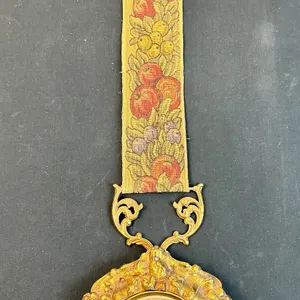 Brass Ornate Wall Clock
