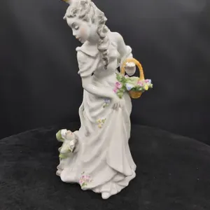 Rosenthal Porcelain Woman and Dwarf Figurine