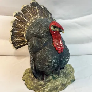 Turkey Statue - Signed by Artist